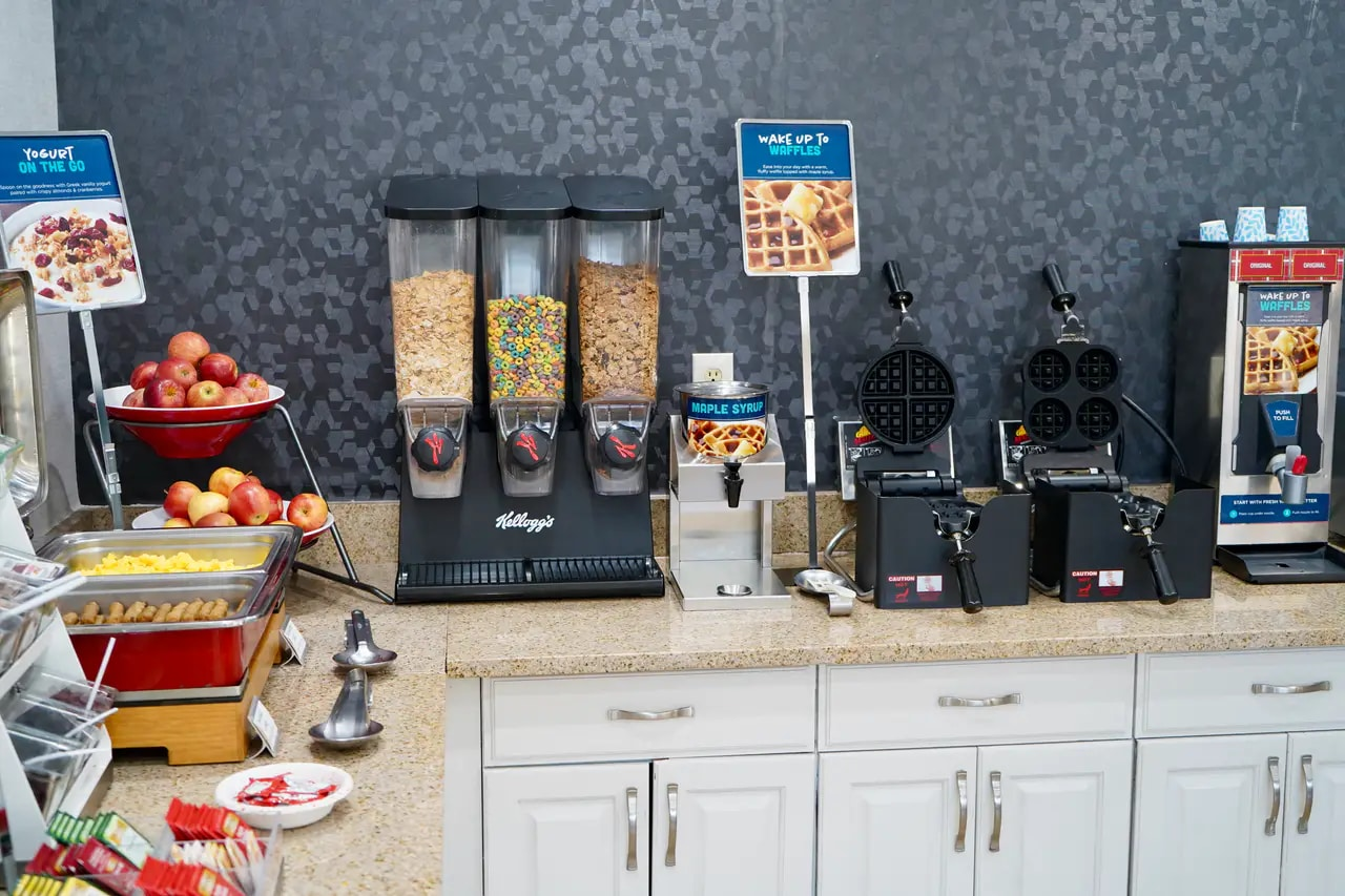 Breakfast and Coffee Station